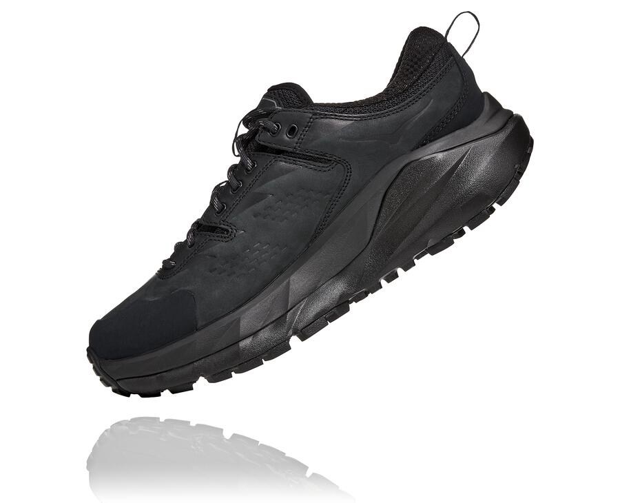 Hoka One One トレイルシューズ メンズ 黒 - Kaha 低ゴアテックス - KR4328516